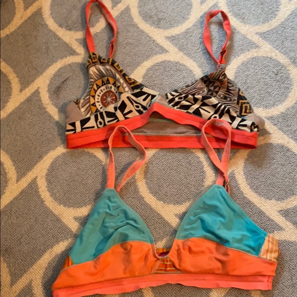 Xirena Swim/Bra Tops (two together)